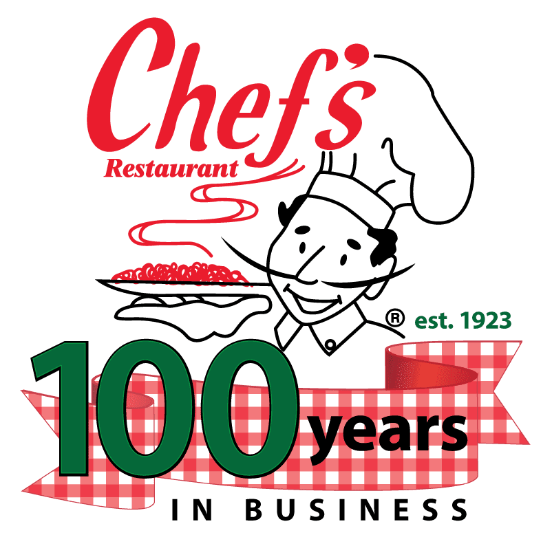 Chefs 100 years logo